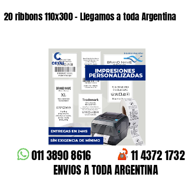 20 ribbons 110x300 - Llegamos a toda Argentina