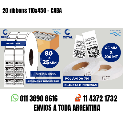 20 ribbons 110x450 - CABA