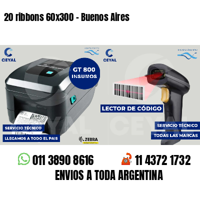 20 ribbons 60x300 - Buenos Aires
