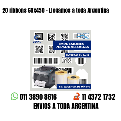 20 ribbons 60x450 - Llegamos a toda Argentina