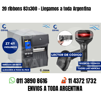 20 ribbons 83x300 - Llegamos a toda Argentina