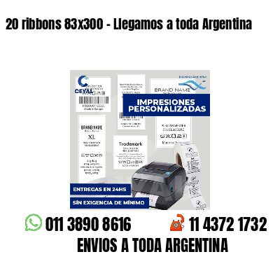 20 ribbons 83x300 - Llegamos a toda Argentina