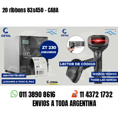 20 ribbons 83x450 - CABA