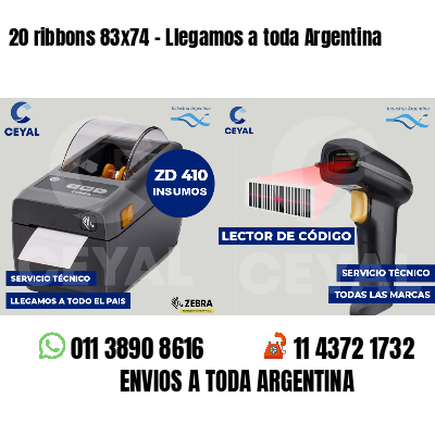 20 ribbons 83x74 - Llegamos a toda Argentina