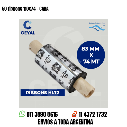 50 ribbons 110×74 – CABA
