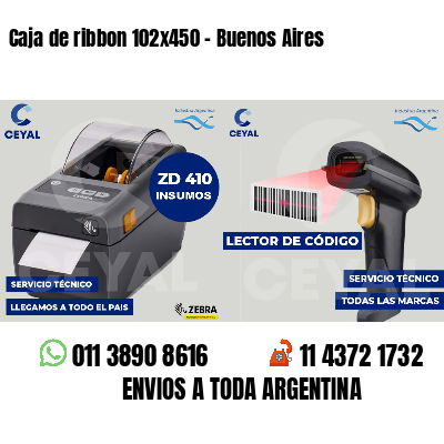 Caja de ribbon 102x450 - Buenos Aires
