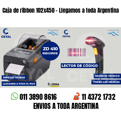Caja de ribbon 102x450 - Llegamos a toda Argentina