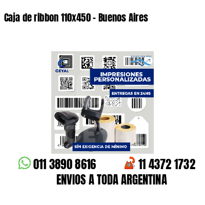 Caja de ribbon 110x450 - Buenos Aires