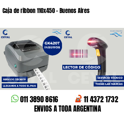 Caja de ribbon 110x450 - Buenos Aires