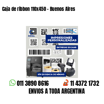 Caja de ribbon 110x450 - Buenos Aires