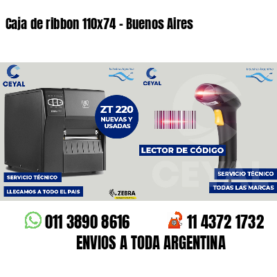Caja de ribbon 110x74 - Buenos Aires