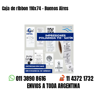 Caja de ribbon 110x74 - Buenos Aires