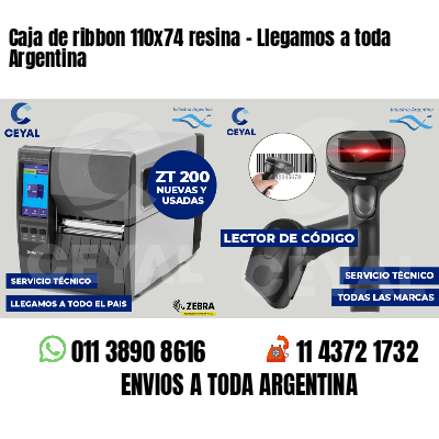 Caja de ribbon 110x74 resina - Llegamos a toda Argentina