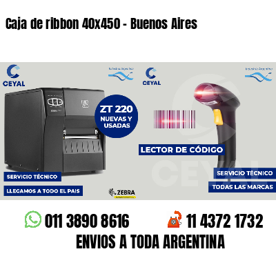 Caja de ribbon 40x450 - Buenos Aires