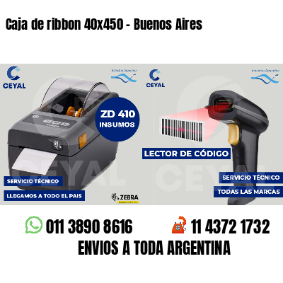 Caja de ribbon 40x450 - Buenos Aires