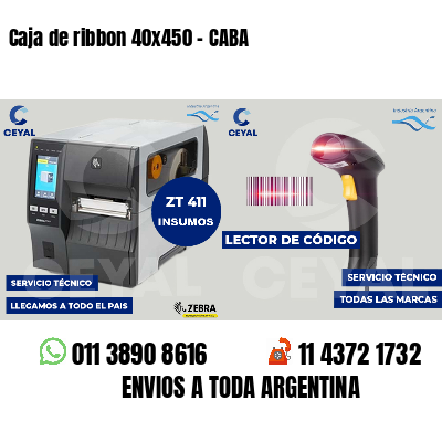 Caja de ribbon 40x450 - CABA