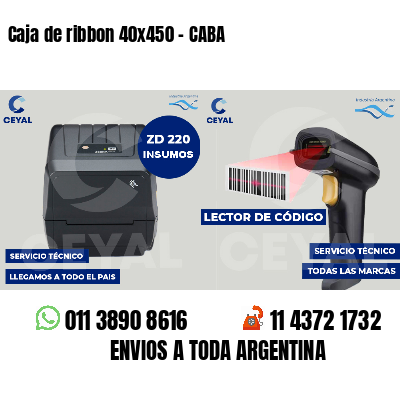 Caja de ribbon 40x450 - CABA