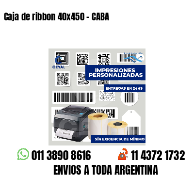 Caja de ribbon 40x450 - CABA