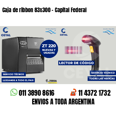 Caja de ribbon 83x300 - Capital Federal