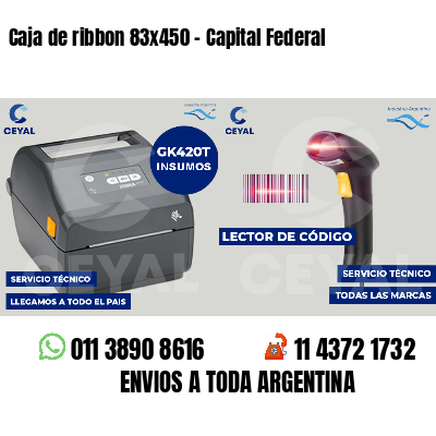 Caja de ribbon 83x450 - Capital Federal