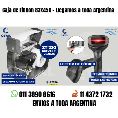 Caja de ribbon 83x450 - Llegamos a toda Argentina