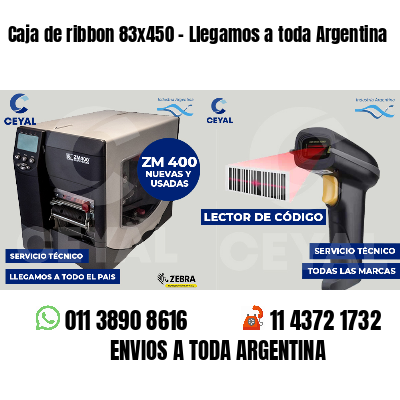 Caja de ribbon 83x450 - Llegamos a toda Argentina
