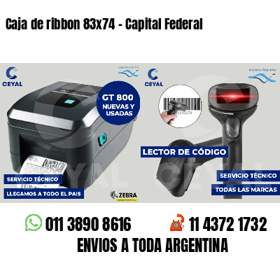 Caja de ribbon 83x74 - Capital Federal