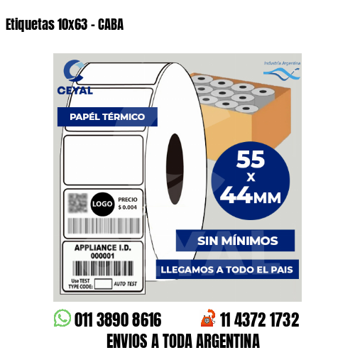 Etiquetas 10×63 – CABA