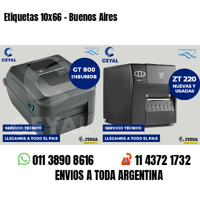 Etiquetas 10x66 - Buenos Aires