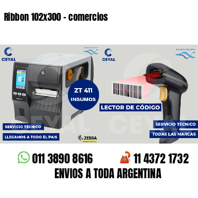 Ribbon 102x300 - comercios