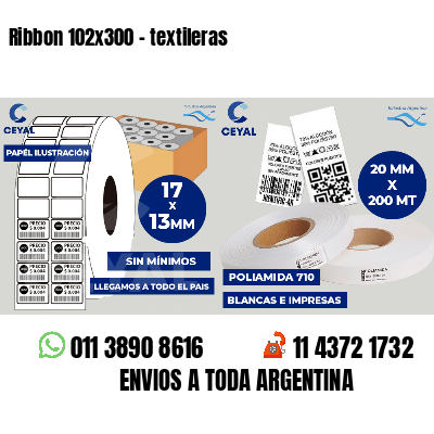 Ribbon 102x300 - textileras