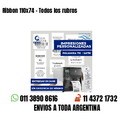 Ribbon 110x74 - Todos los rubros