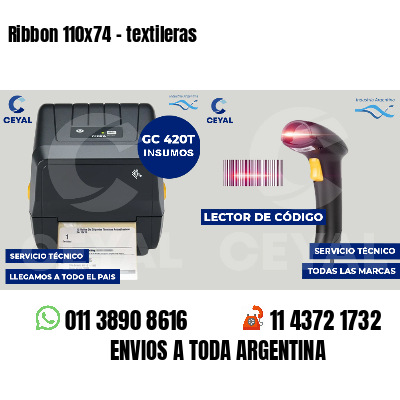 Ribbon 110x74 - textileras