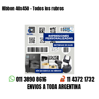 Ribbon 40x450 - Todos los rubros