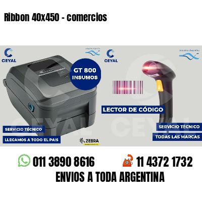 Ribbon 40x450 - comercios