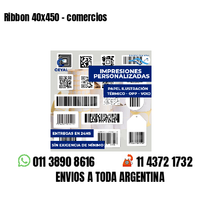 Ribbon 40x450 - comercios