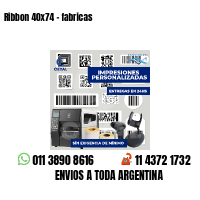 Ribbon 40x74 - fabricas