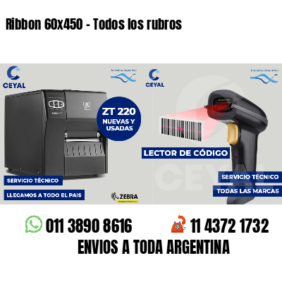 Ribbon 60x450 - Todos los rubros