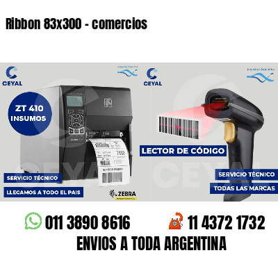 Ribbon 83x300 - comercios