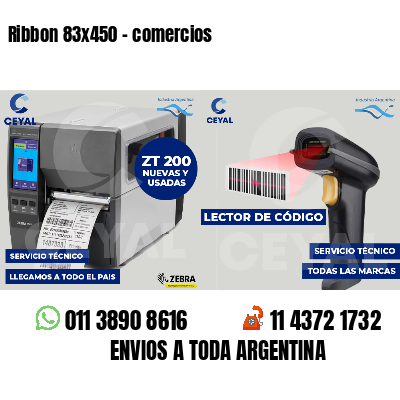 Ribbon 83x450 - comercios