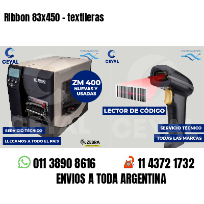 Ribbon 83x450 - textileras