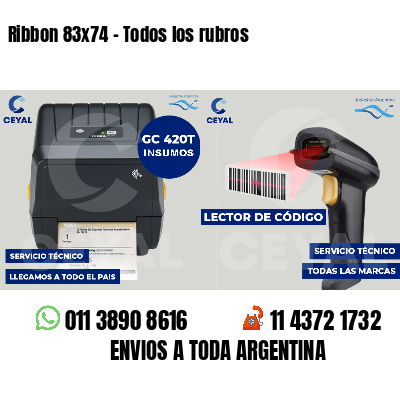 Ribbon 83x74 - Todos los rubros