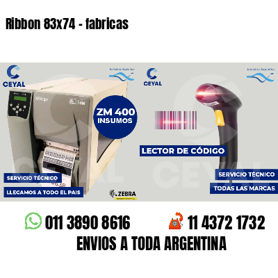 Ribbon 83x74 - fabricas