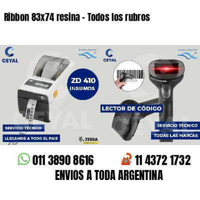 Ribbon 83x74 resina - Todos los rubros