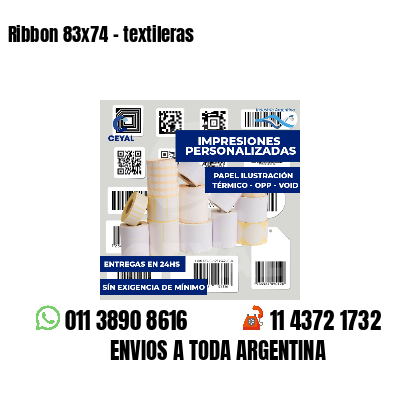 Ribbon 83x74 - textileras