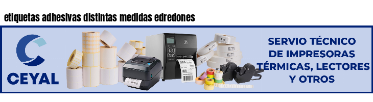 etiquetas adhesivas distintas medidas edredones