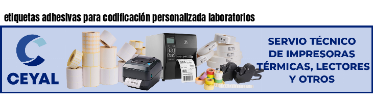 etiquetas adhesivas para codificación personalizada laboratorios