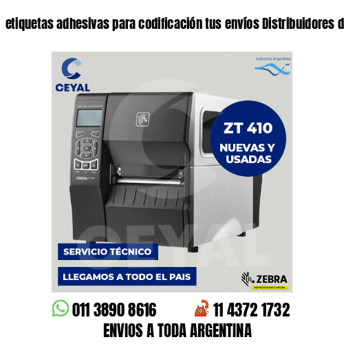 etiquetas adhesivas para codificación tus envíos Distribuidores de juguetes