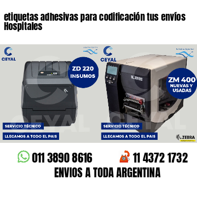 etiquetas adhesivas para codificación tus envíos Hospitales