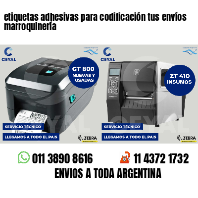 etiquetas adhesivas para codificación tus envíos marroquinería